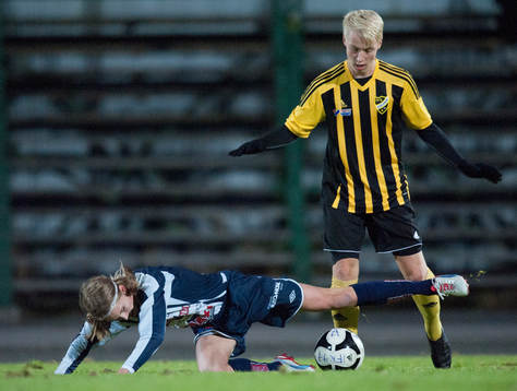Fotboll, allsvensk kval, IFK Hässleholm - Kristianstad
