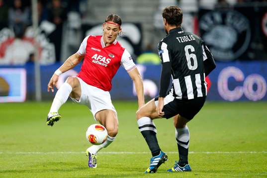 ALKMAAR - 03-10-2013 - Europa League, AZ - PAOK Saloniki,