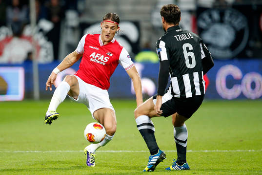 ALKMAAR - 03-10-2013 - Europa League, AZ - PAOK Saloniki,
