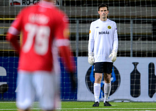 Elfsborgs målvakt Kevin Stuhr-Ellegaard