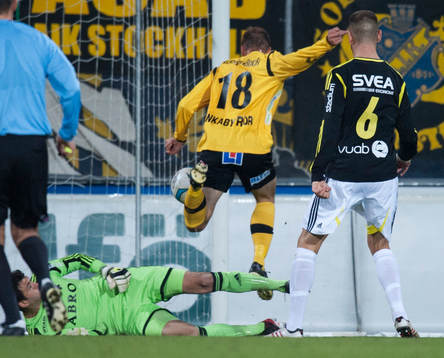 Mjällbys Pär Ericsson reducerar till 2-3