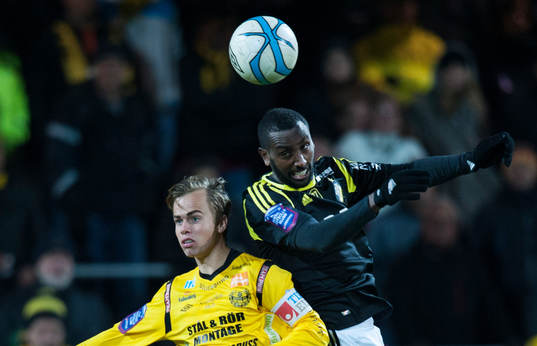 Henok Goitom, AIK, och Andreas Blomqvist, Mjällby