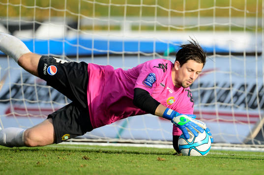 Hammarbys målvakt Johannes Hopf