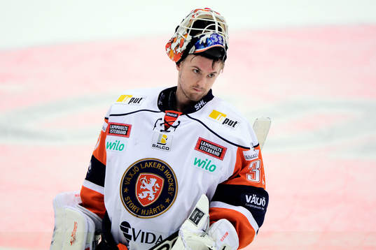 Växjös målvakt Mattias Modig