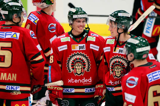 Frölundas Andreas Johnson jublar