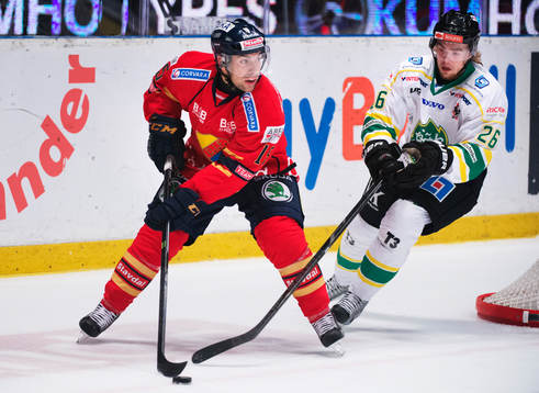 Djurgårdens Steve Saviano och Björklövens Viktor