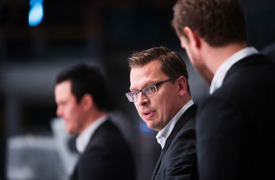 Björklövens tränare Jens Öhman