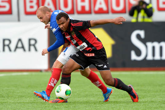 Åtvidabergs Daniel Sjölund och Brommapojkarnas