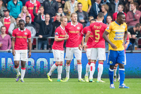 EINDHOVEN - PSV - RKC , Eredivisie , 06-10-2013 , Voetbal ,