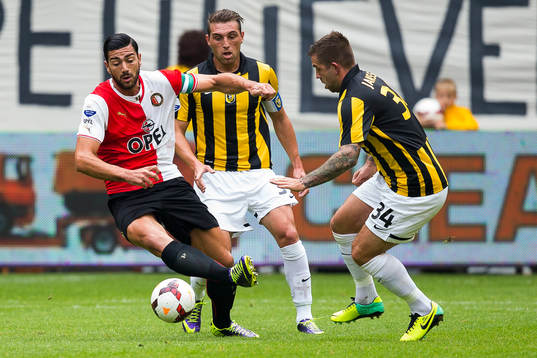 ARNHEM, Vitesse - Feyenoord, voetbal Eredivisie, seizoen