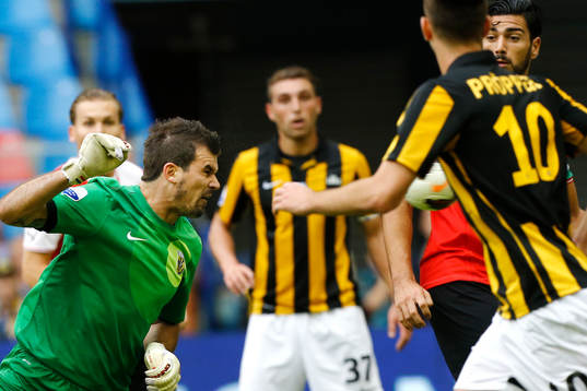 ARNHEM - Vitesse - Feyenoord 1-2 ,  Voetbal Eredivisie ,