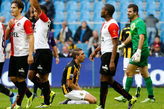ARNHEM - Vitesse - Feyenoord 1-2 ,  Voetbal Eredivisie ,