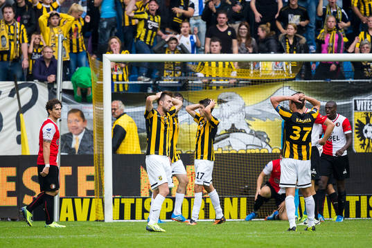 ARNHEM, Vitesse - Feyenoord, voetbal Eredivisie, seizoen