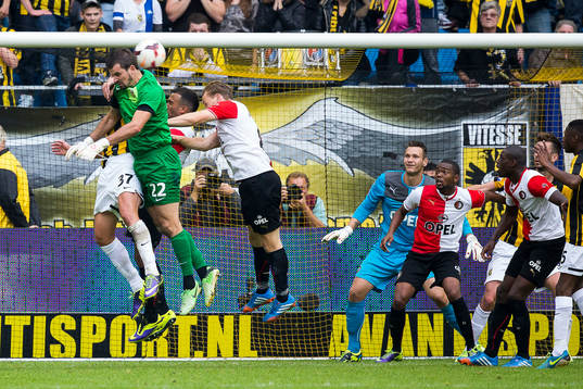 ARNHEM, Vitesse - Feyenoord, voetbal Eredivisie, seizoen