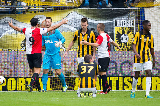 ARNHEM, Vitesse - Feyenoord, voetbal Eredivisie, seizoen