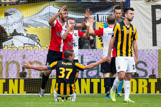 ARNHEM, Vitesse - Feyenoord, voetbal Eredivisie, seizoen