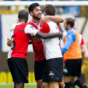 ARNHEM, Vitesse - Feyenoord, voetbal Eredivisie, seizoen