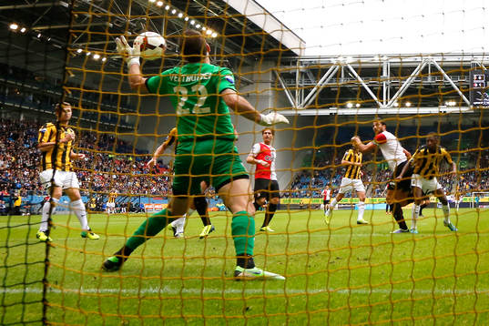 ARNHEM - Vitesse - Feyenoord 1-2 ,  Voetbal Eredivisie ,