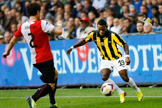 ARNHEM - Vitesse - Feyenoord 1-2 ,  Voetbal Eredivisie ,