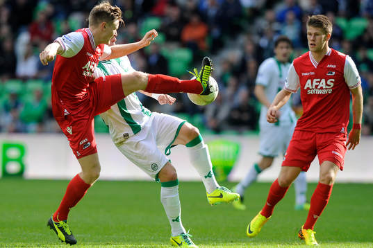 GRONINGEN - Voetbal, FC Groningen - AZ, Eredivisie, stadion