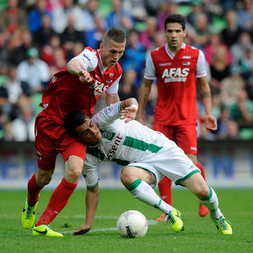 GRONINGEN - Voetbal, FC Groningen - AZ, Eredivisie, stadion