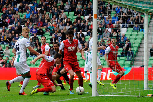 GRONINGEN - Voetbal, FC Groningen - AZ, Eredivisie, stadion