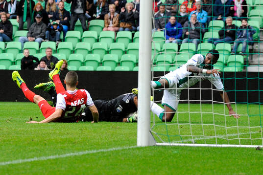 GRONINGEN - Voetbal, FC Groningen - AZ, Eredivisie, stadion
