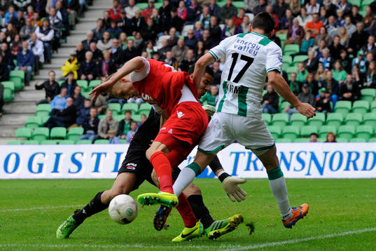 GRONINGEN - Voetbal, FC Groningen - AZ, Eredivisie, stadion