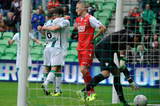 GRONINGEN - Voetbal, FC Groningen - AZ, Eredivisie, stadion