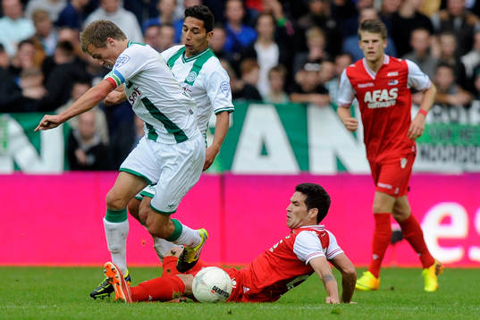 GRONINGEN - Voetbal, FC Groningen - AZ, Eredivisie, stadion