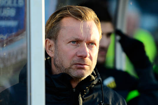 Häckens tränare Peter Gerhardsson