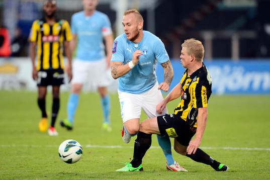 Malmös Magnus Eriksson och Häckens David Frölund