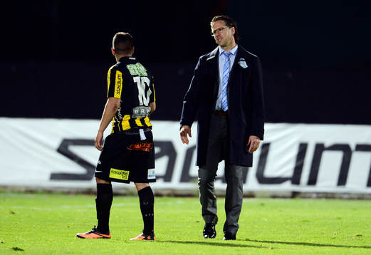 Malmös tränare Rikard Norling och Häckens Moestafa El