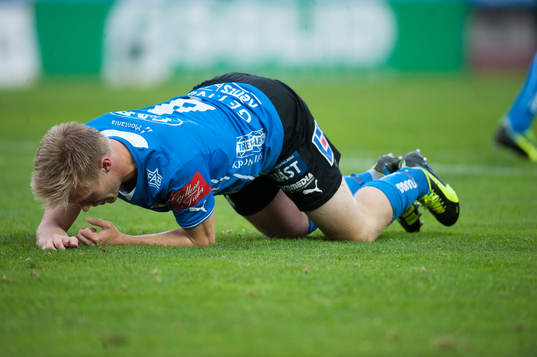 Halmstads Andreas Landgren utslagen i allsvenskan mellan