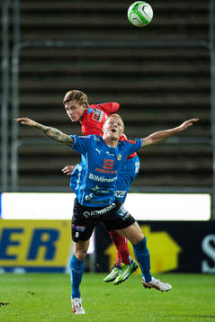 Helsingborgs Carl Johansson och Halmstads Gudjon