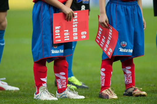 Rött kort till rasismen i allsvenskan mellan Helsingborg