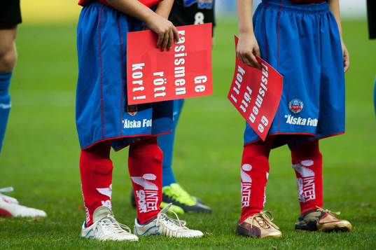 Rött kort till rasismen i allsvenskan mellan Helsingborg