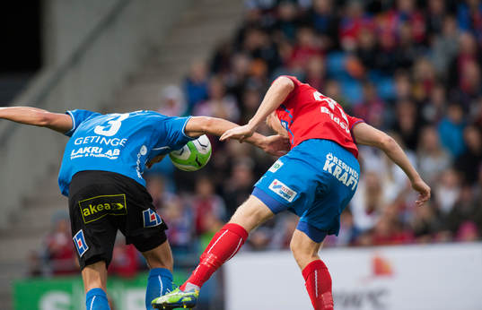 Nickduell i matchen i allsvenskan mellan Helsingborg och