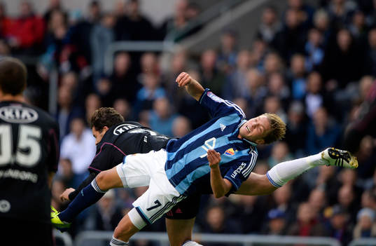 IFK Göteborgs Philip Haglund och Djurgårdens Martin