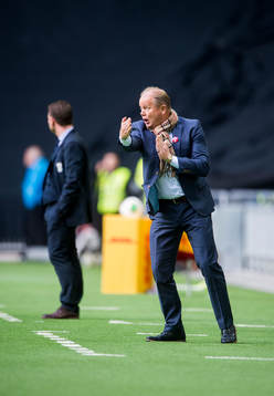 Djurgårdens tränare Per-Mathias Högmo