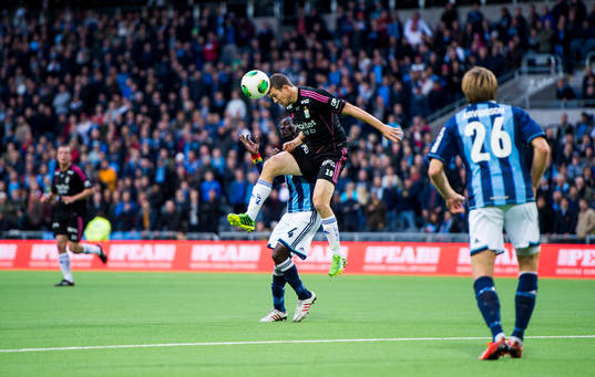 IFK Göteborgs Hannes Stiller och Djurgårdens Yussif