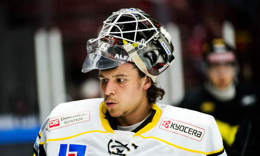 Västerås målvakt Luca Boltshauser