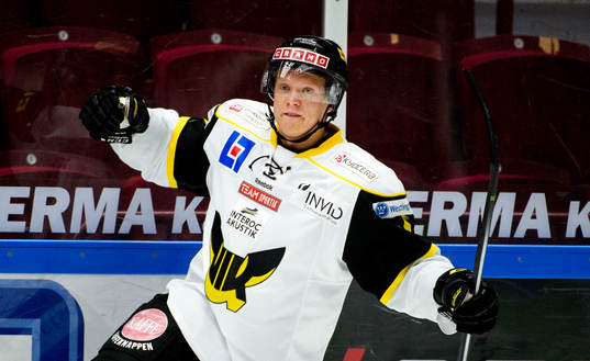 Västerås Markus Kinisjärvi jublar