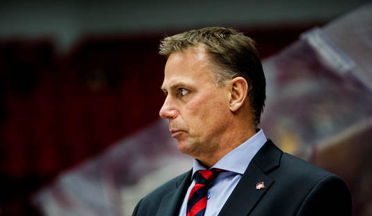 Malmö Redhawks tränare Mats Lusth