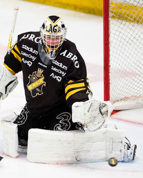 s målvakt Daniel Larsson