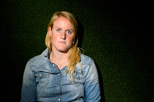 Sveriges målvakt Kristin Hammarström