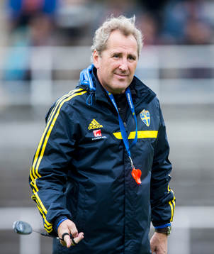 Förbundskaptenen Erik Hamrén