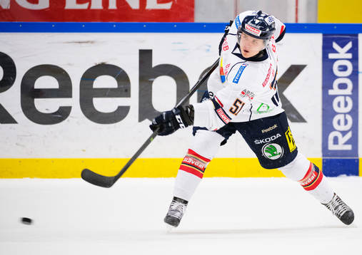 Djurgårdens David Lidström skjuter