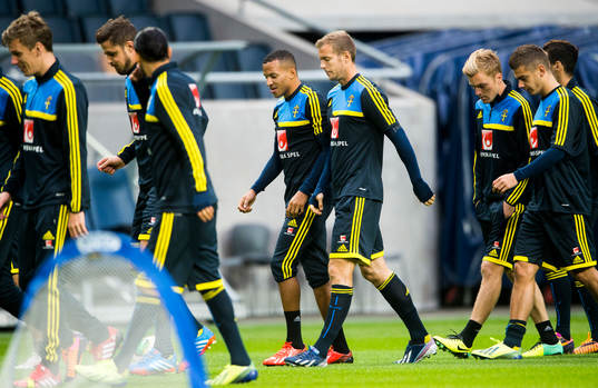 Martin Olsson och Per Karlsson samtalar