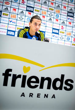 Presskonferens med Zlatan Ibrahimovic